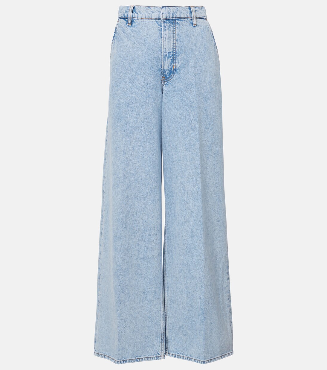 High-Rise Wide-Leg Jeans | Frame