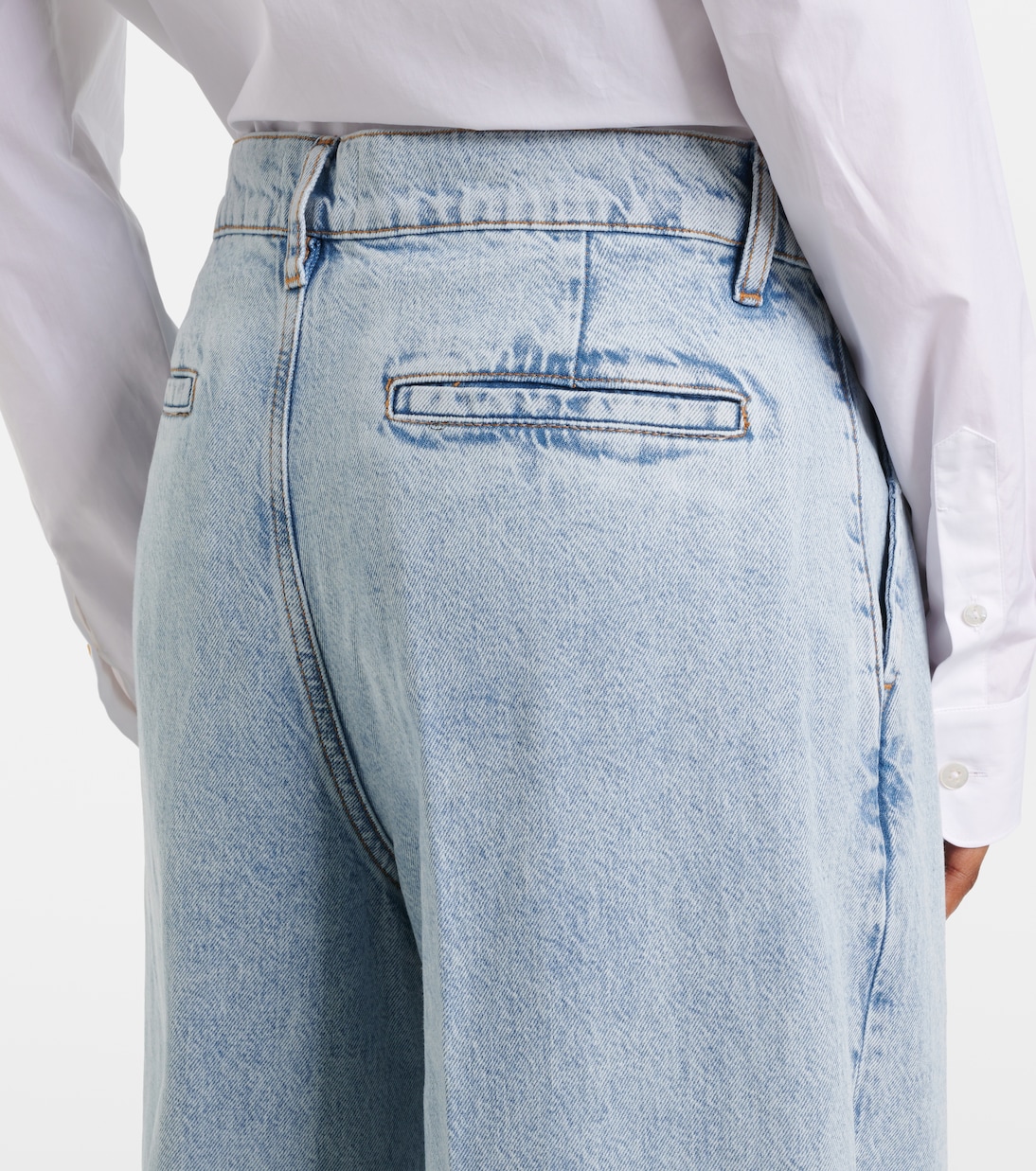 High-Rise Wide-Leg Jeans | Frame