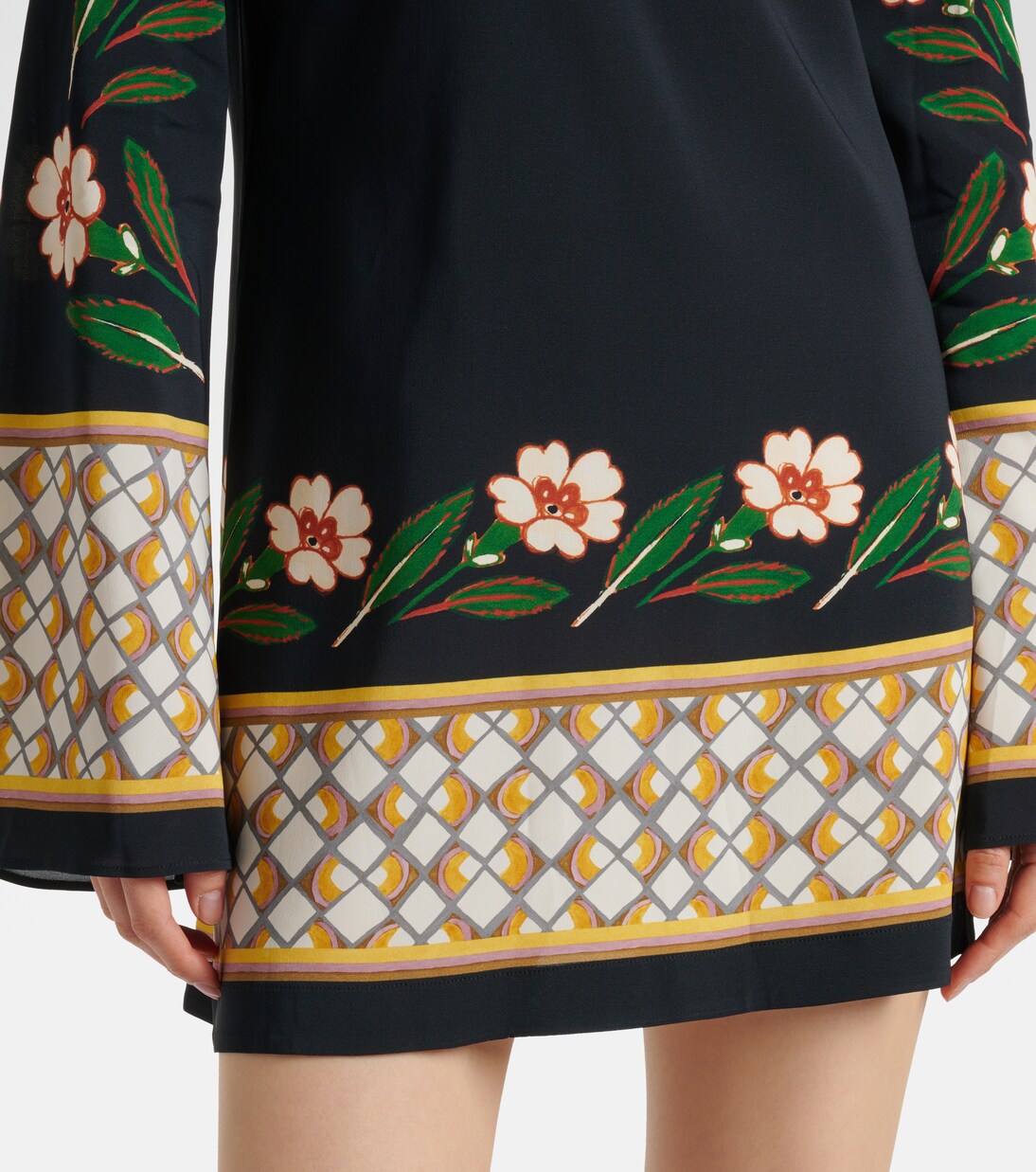 Supreme Swing floral printed minidress | La DoubleJ