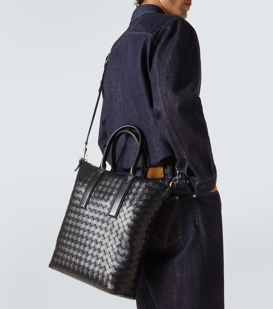 Classic Intrecciato leather tote bag | Bottega Veneta