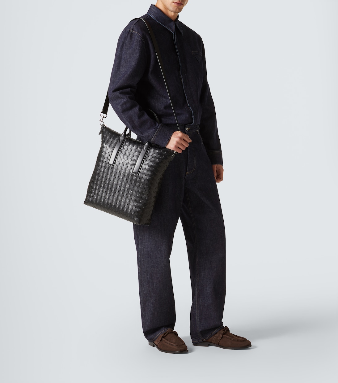 Classic Intrecciato leather tote bag | Bottega Veneta