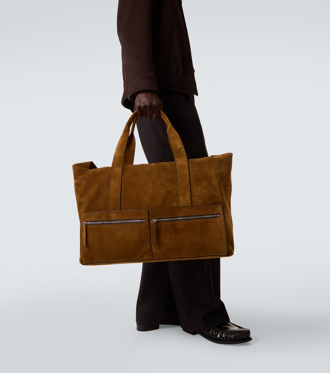 Weekender Racer 53 aus Veloursleder | Métier