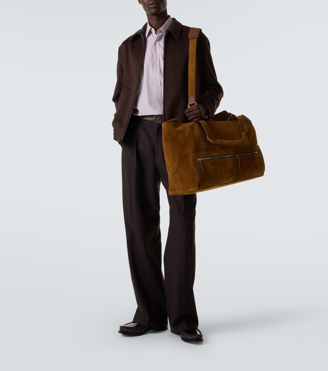 Weekender Racer 53 aus Veloursleder | Métier