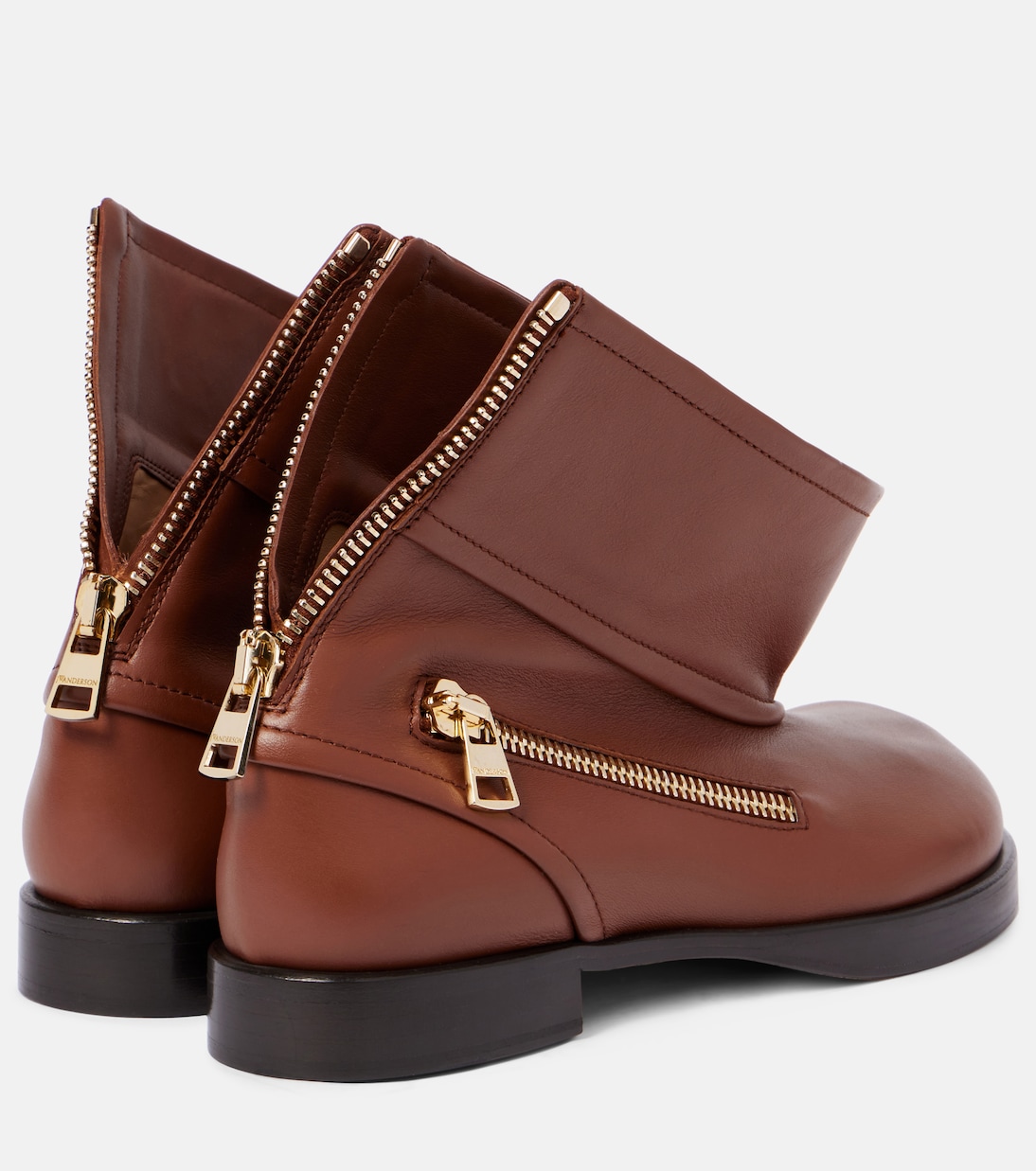 Leather biker boots | JW Anderson