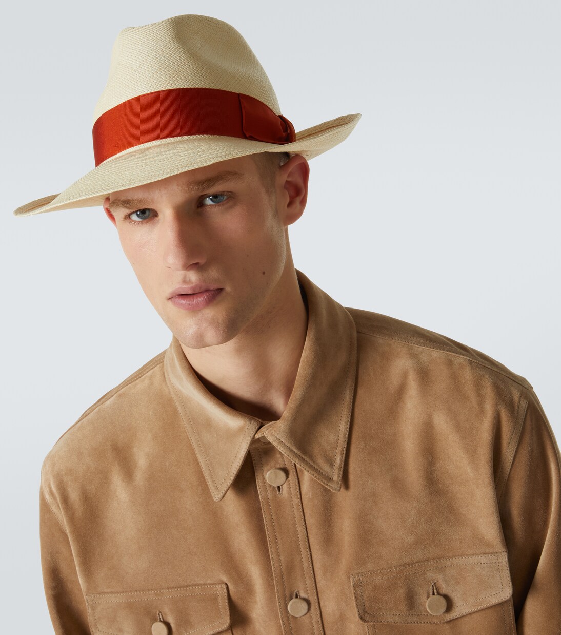 Amedeo straw Panama hat | Borsalino