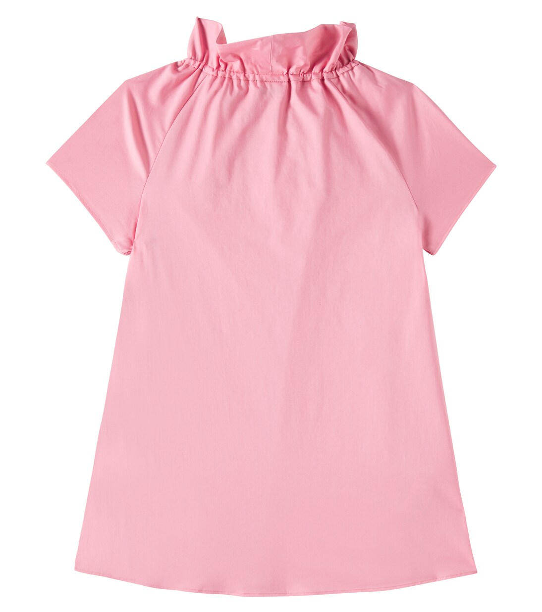 Ruffled cotton-blend dress | Il Gufo