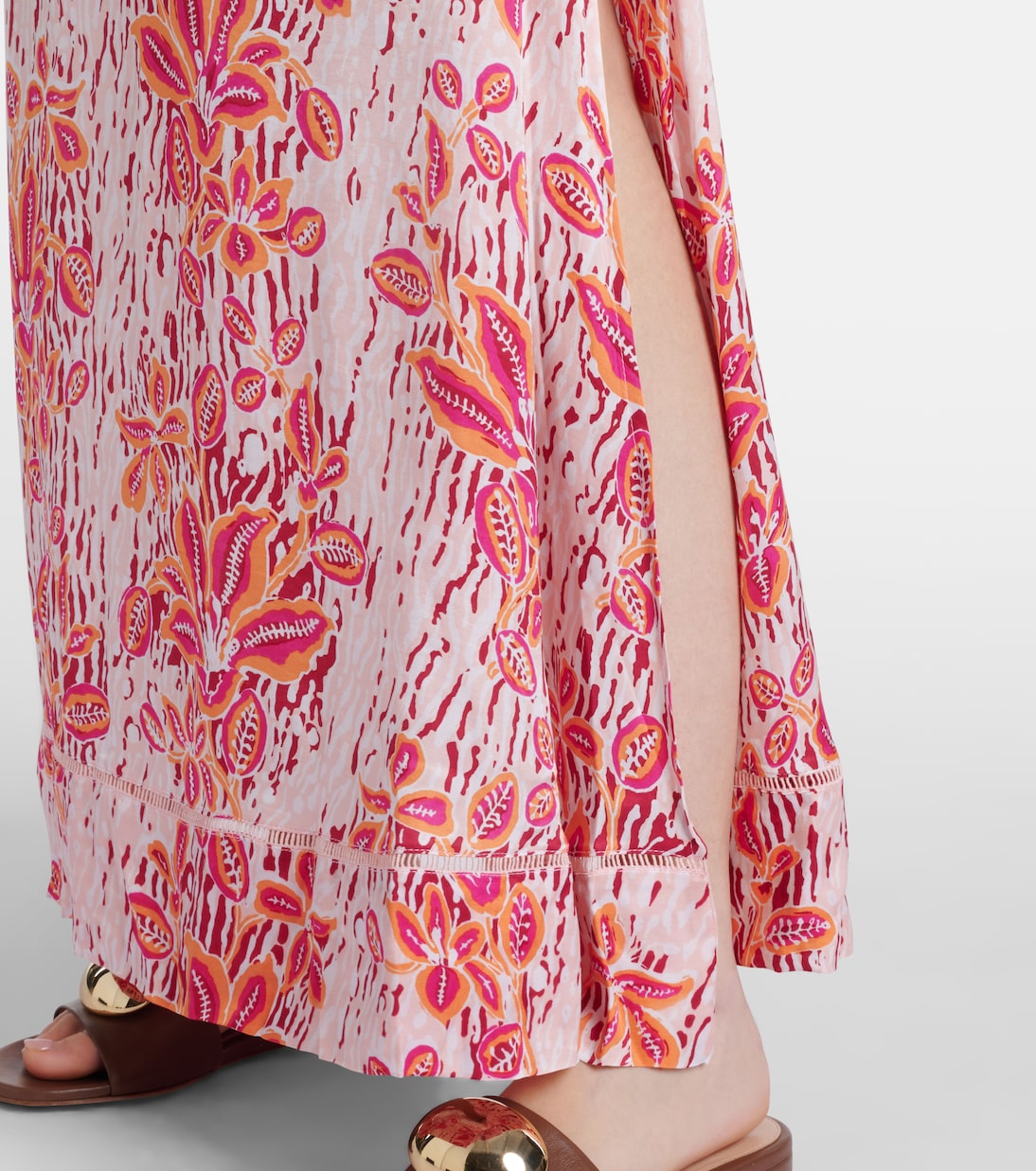 Bedrucktes Maxikleid Cassandra | Poupette St Barth