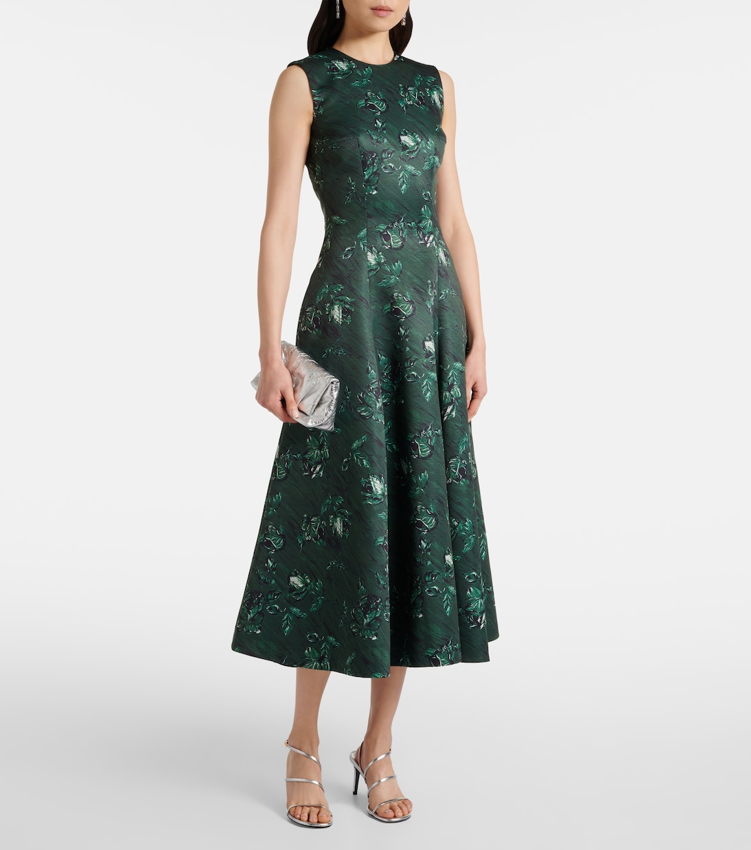 Mara floral taffetta gown | Emilia Wickstead