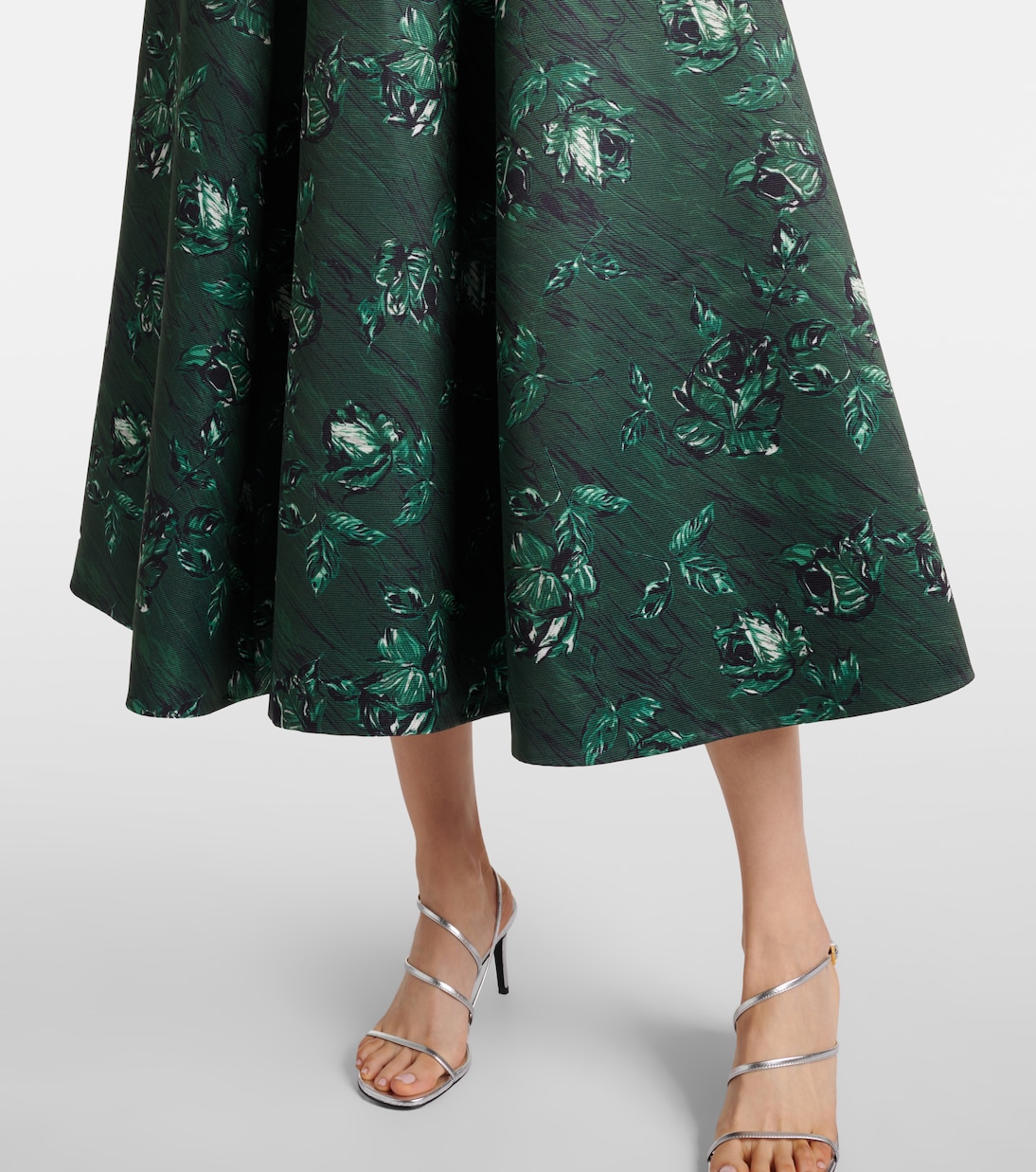 Mara floral taffetta gown | Emilia Wickstead