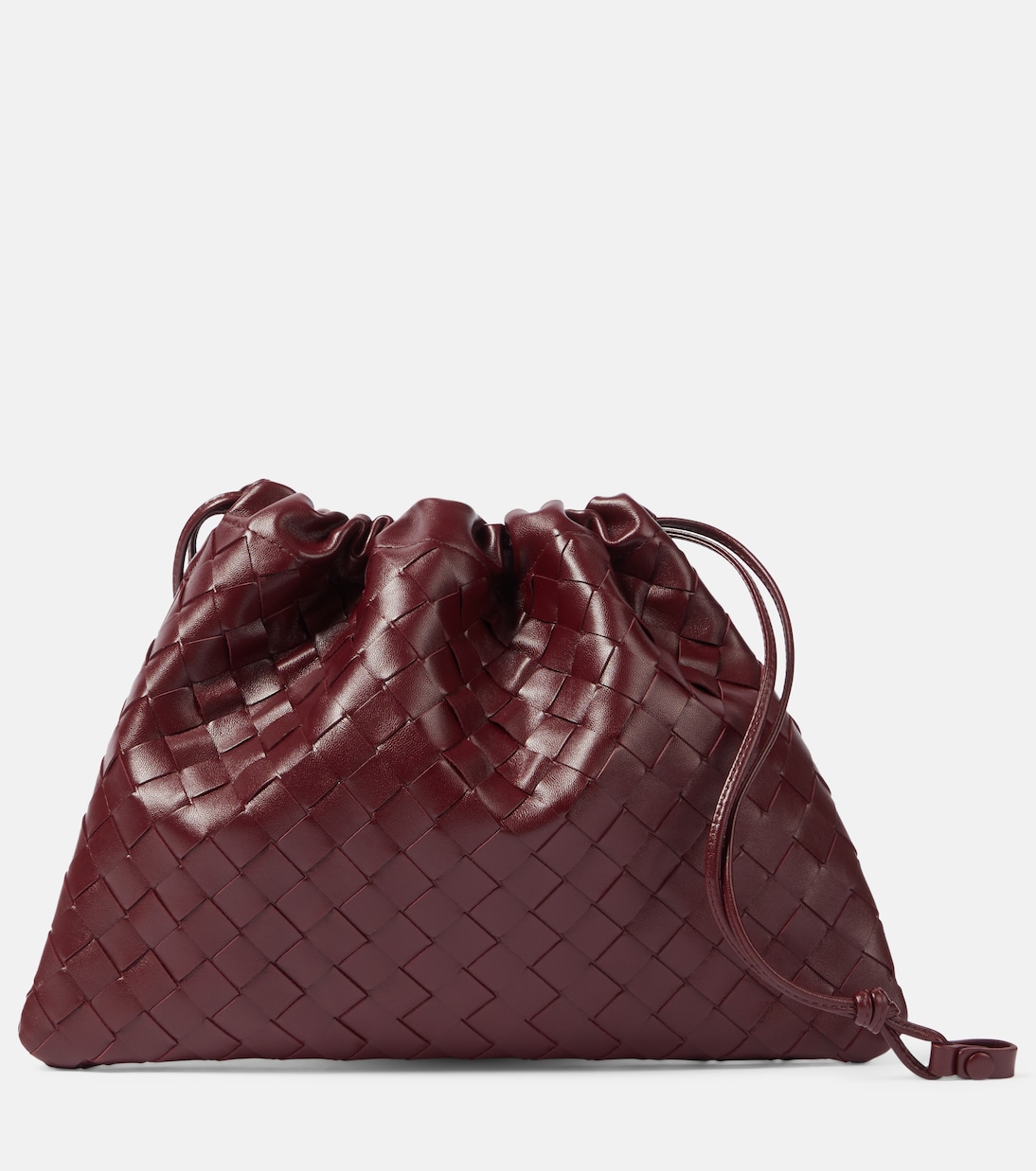 Dustbag Medium leather clutch | Bottega Veneta