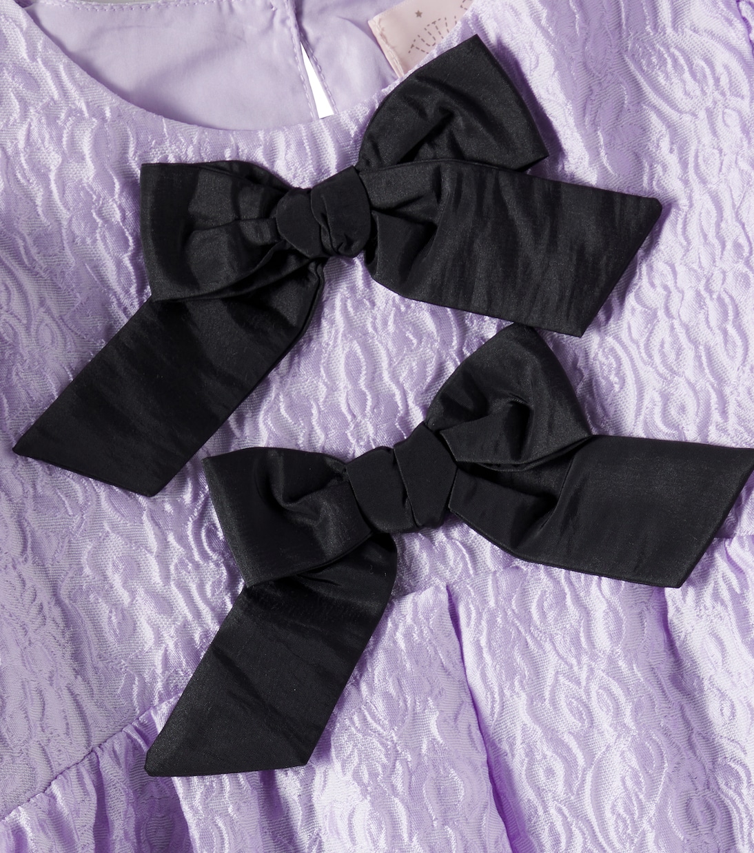Melodie bow-detail brocade dress | Tutu Du Monde