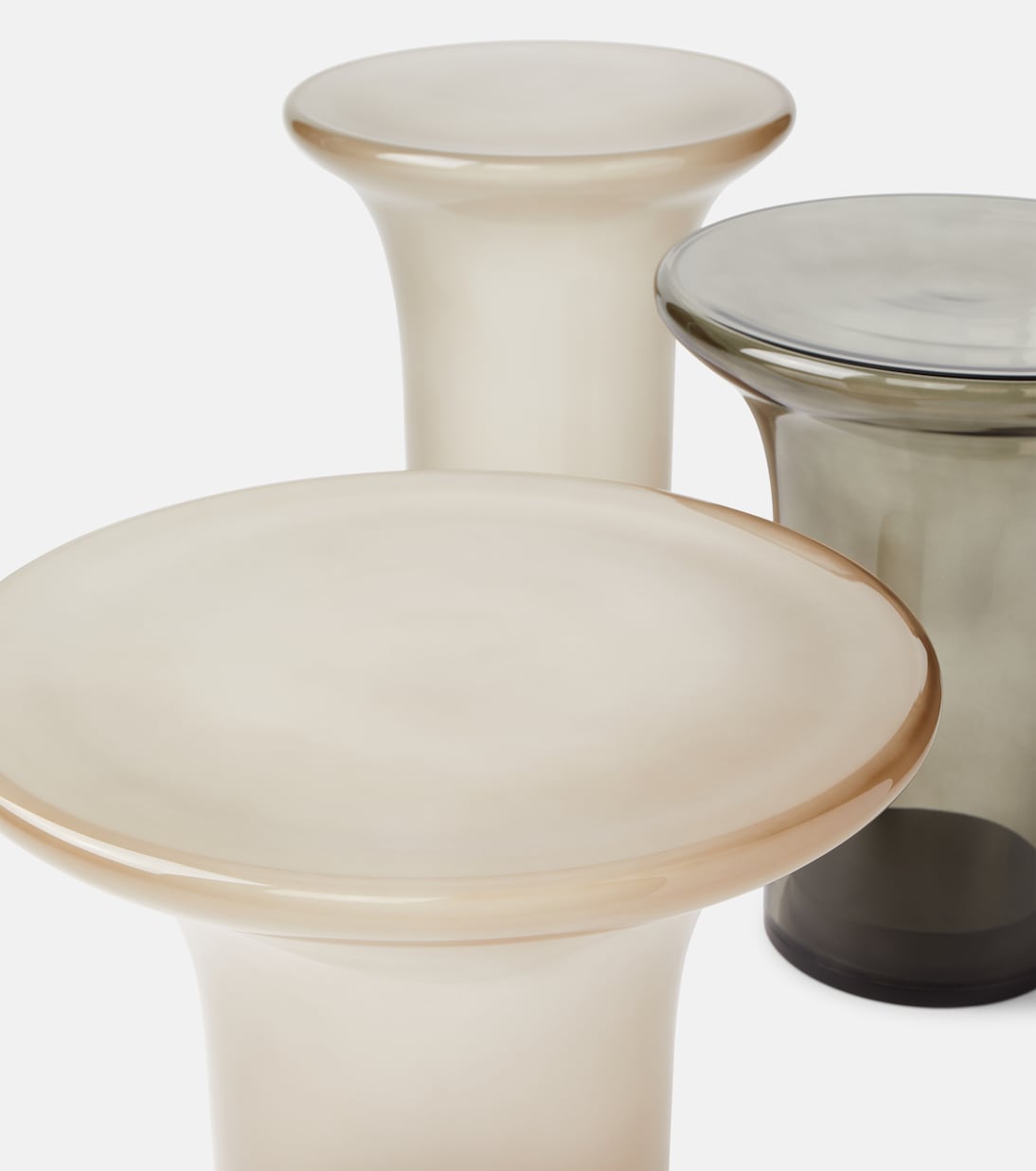 Trumpet Low glass side table | 101 Copenhagen