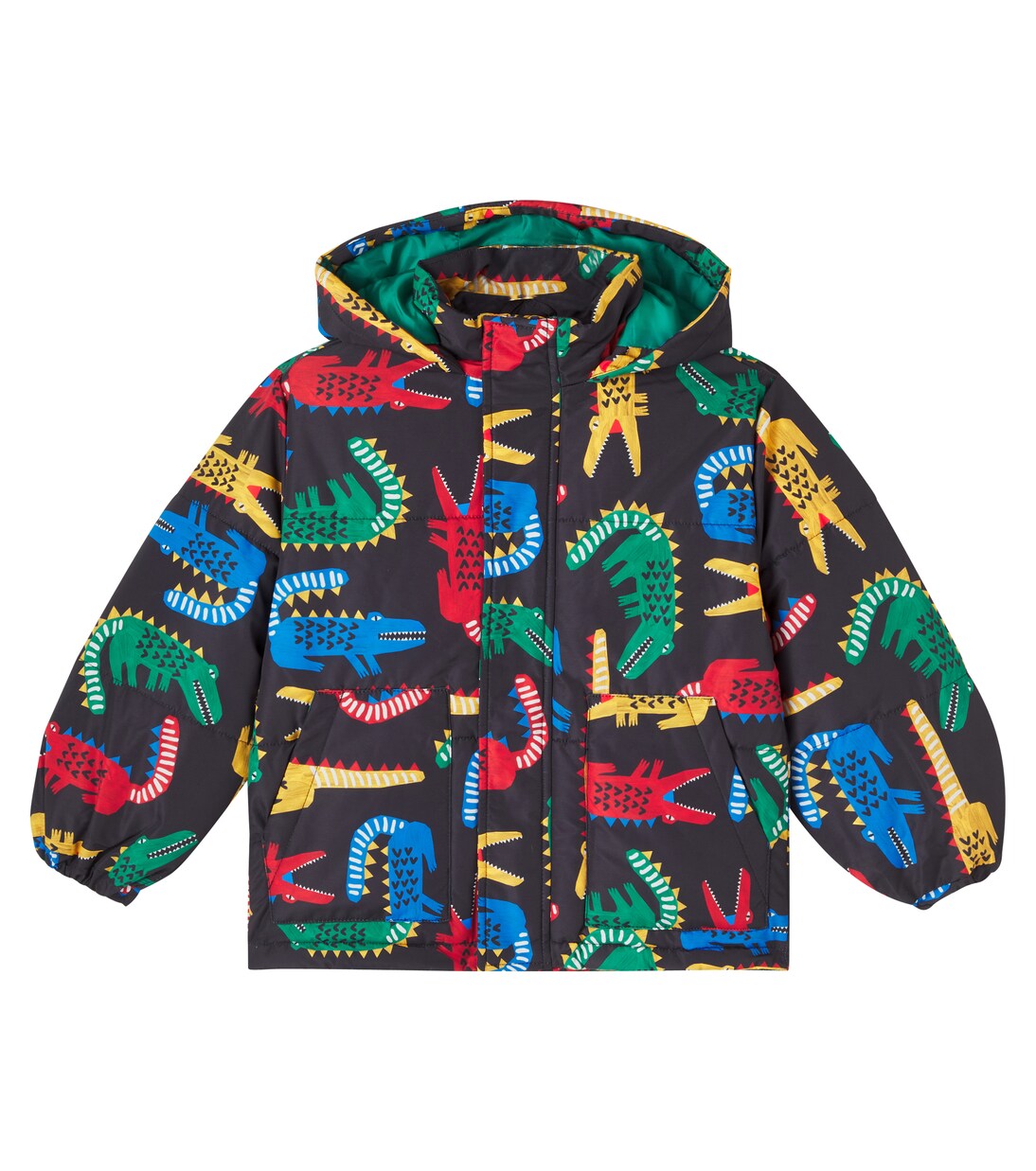Jacassauro printed puffer jacket | Fábula
