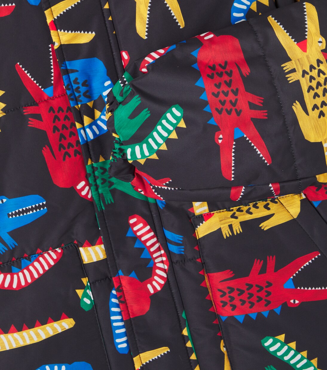 Jacassauro printed puffer jacket | Fábula