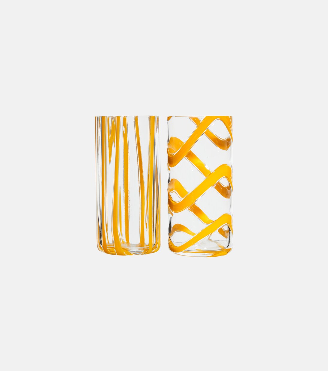 Cyrcus set of 2 highball glasses | NasonMoretti