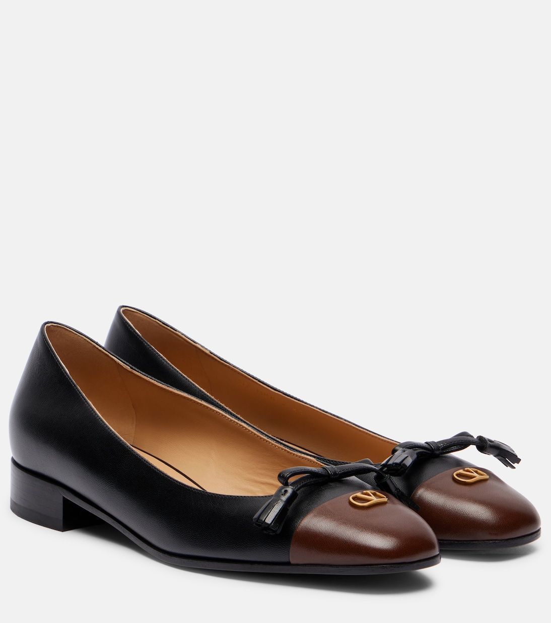 Valet Du Roi leather ballet flats | Valentino Garavani