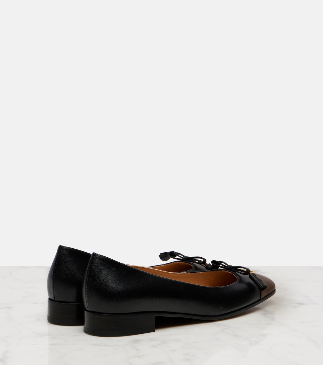 Valet Du Roi leather ballet flats | Valentino Garavani