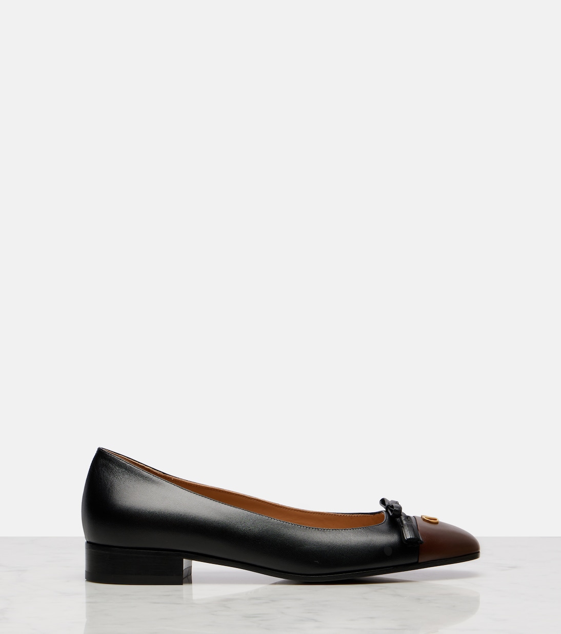Valet Du Roi leather ballet flats | Valentino Garavani