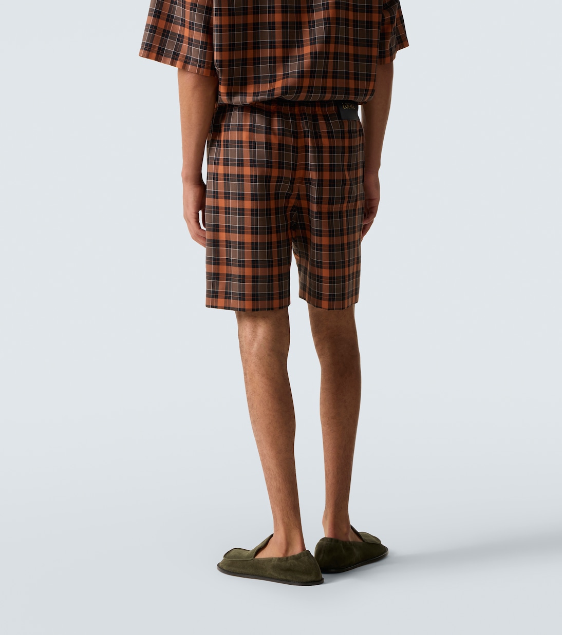 Checked Bermuda shorts | Loewe