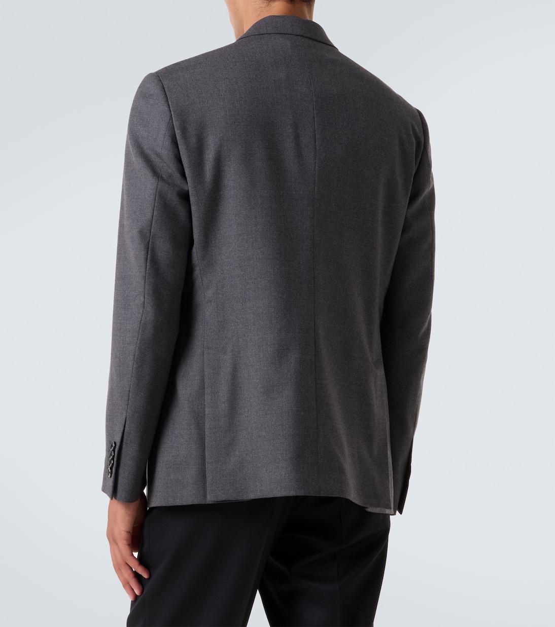 Double-breasted wool blazer | Lardini