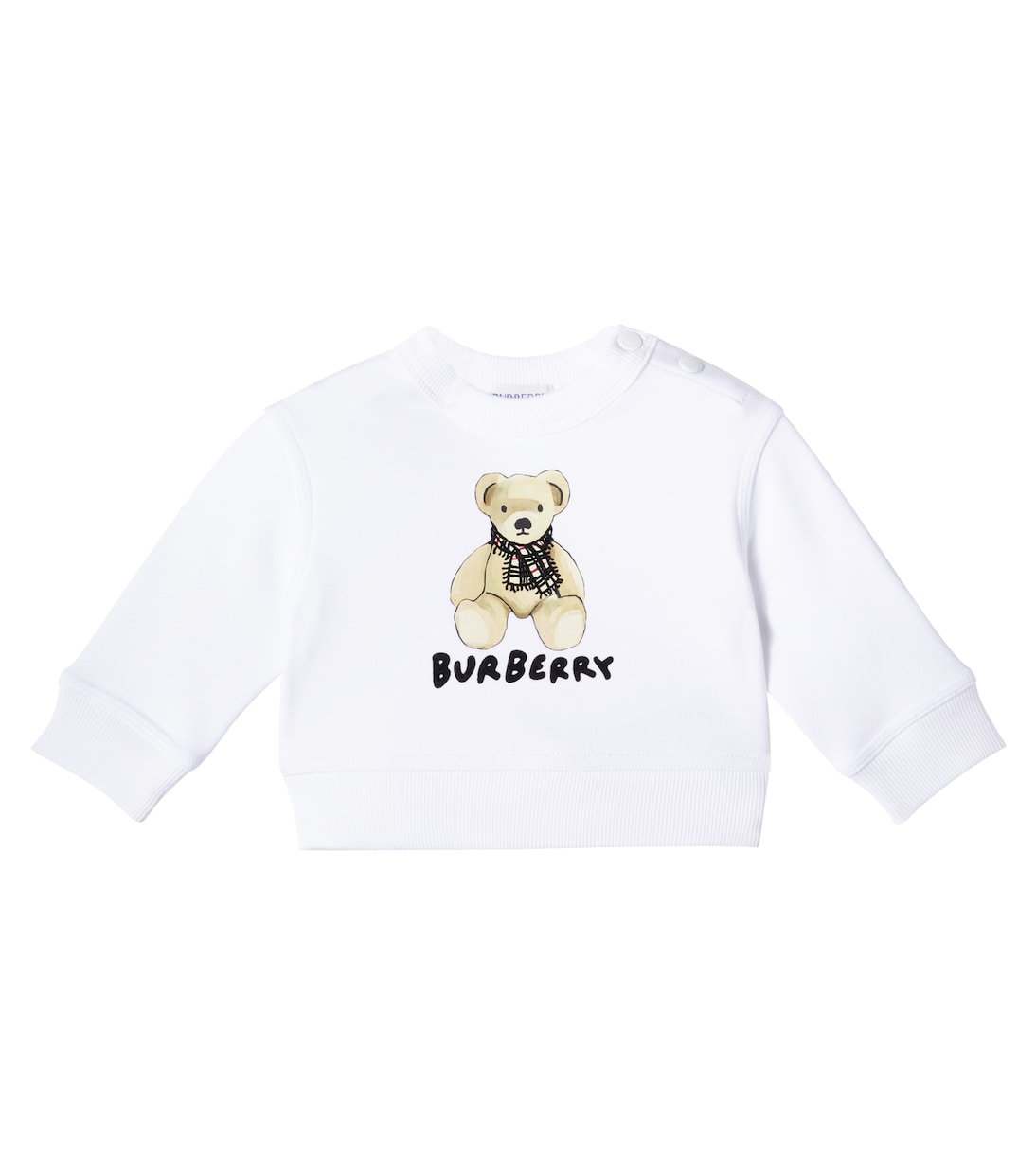 Baby - Felpa in jersey di cotone con logo | Burberry Kids
