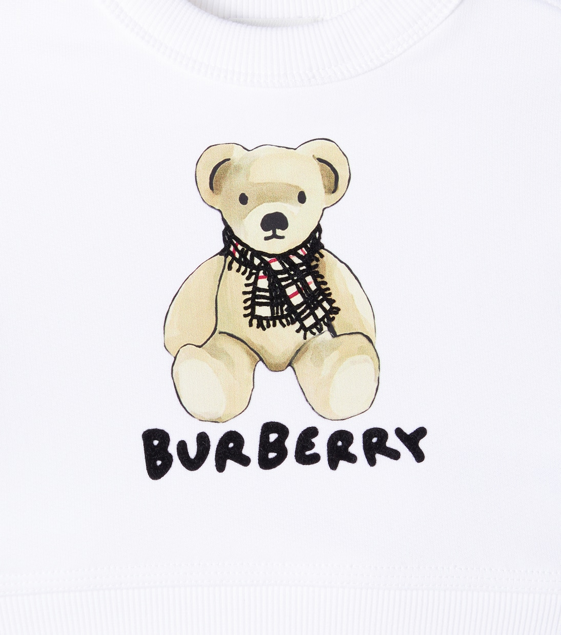 Baby - Felpa in jersey di cotone con logo | Burberry Kids