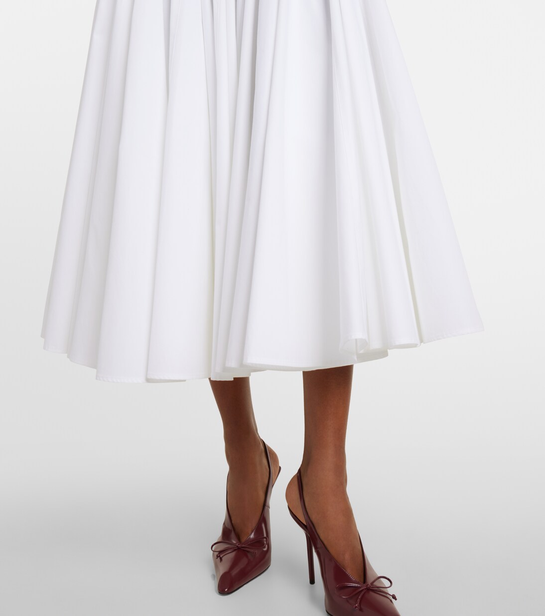 Midikleid Triana aus Baumwollpopeline | Jacquemus