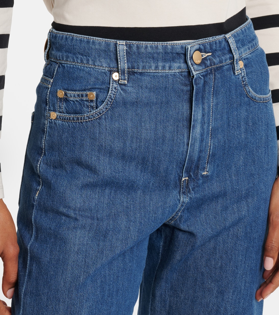 Jeans Eles a gamba larga e vita media | 'S Max Mara