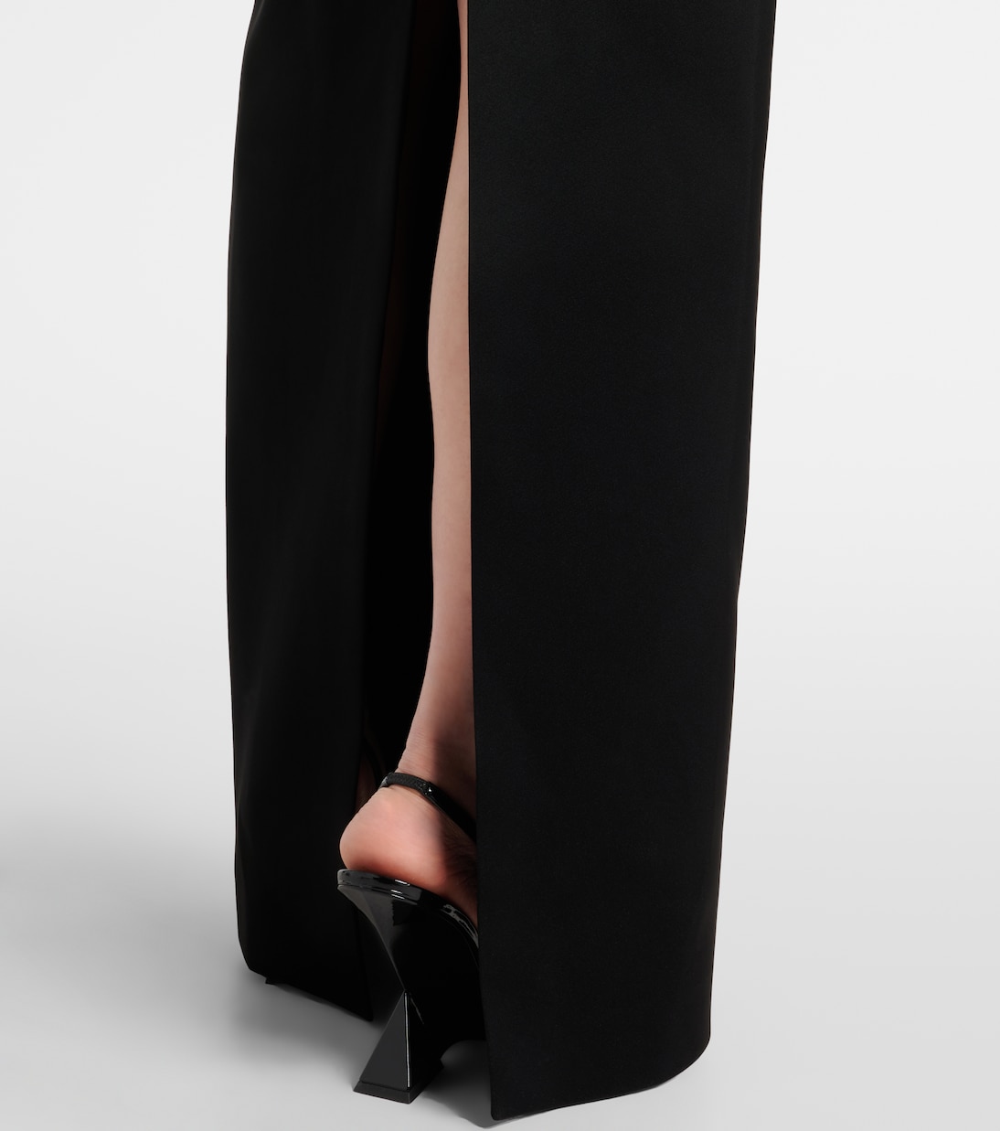 Robe longue à pois | David Koma