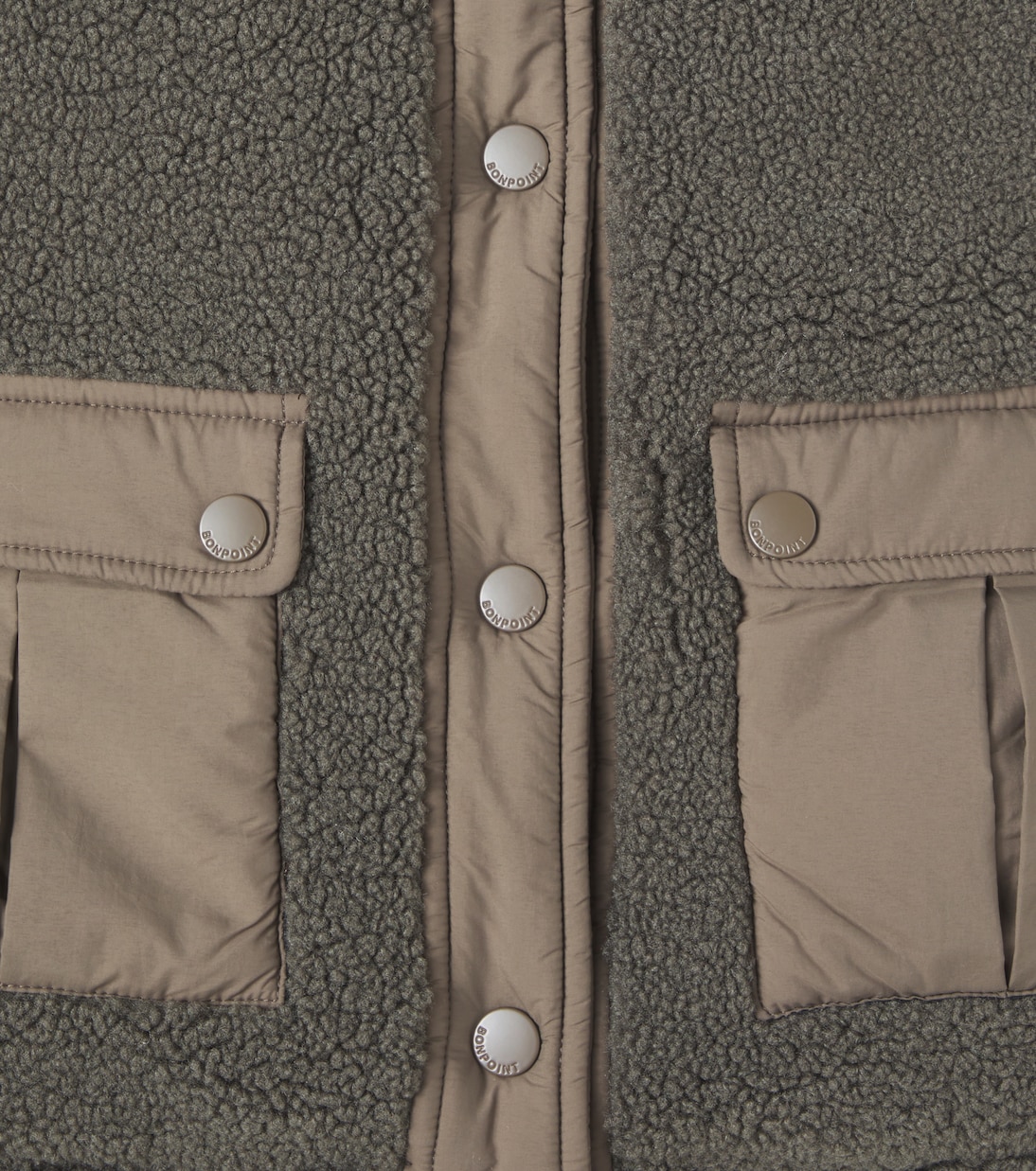 Junior reversible teddy fleece vest | Bonpoint