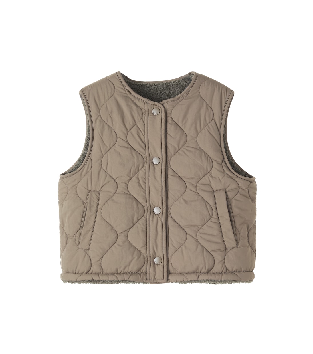 Junior reversible teddy fleece vest | Bonpoint