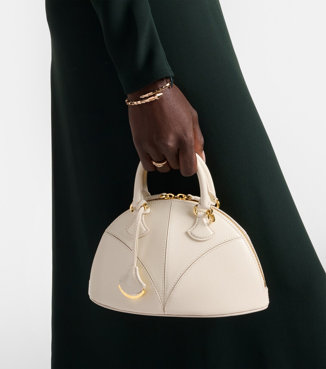 Marquise Small leather tote bag | Bvlgari
