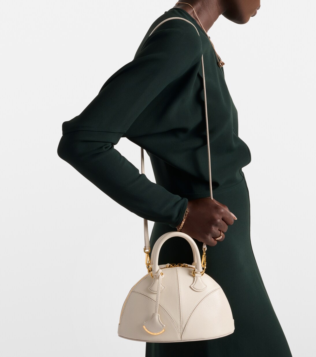 Marquise Small leather tote bag | Bvlgari