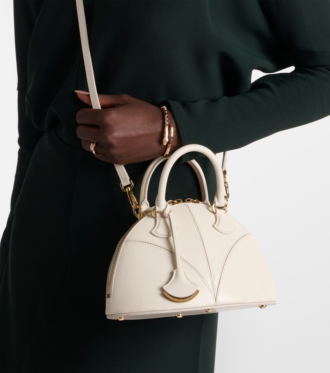 Marquise Small leather tote bag | Bvlgari