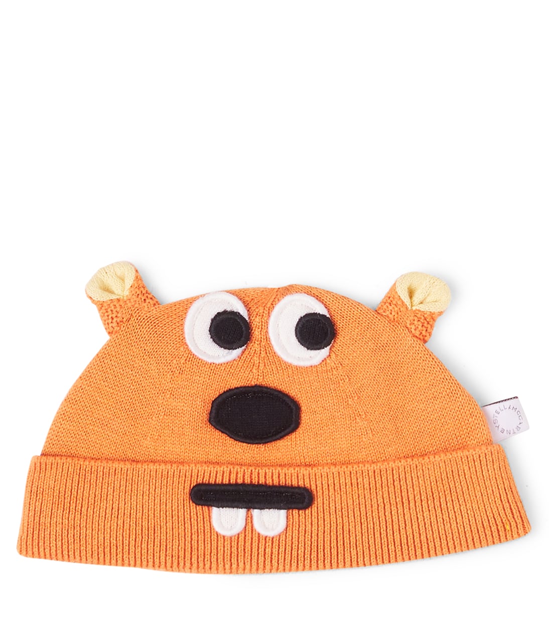 Baby embroidered cotton and wool beanie | Stella McCartney Kids
