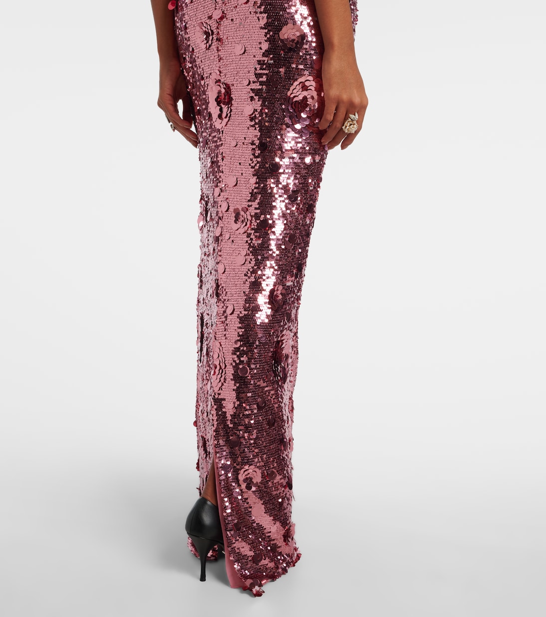 Robe longue Isis à sequins | The New Arrivals Ilkyaz Ozel