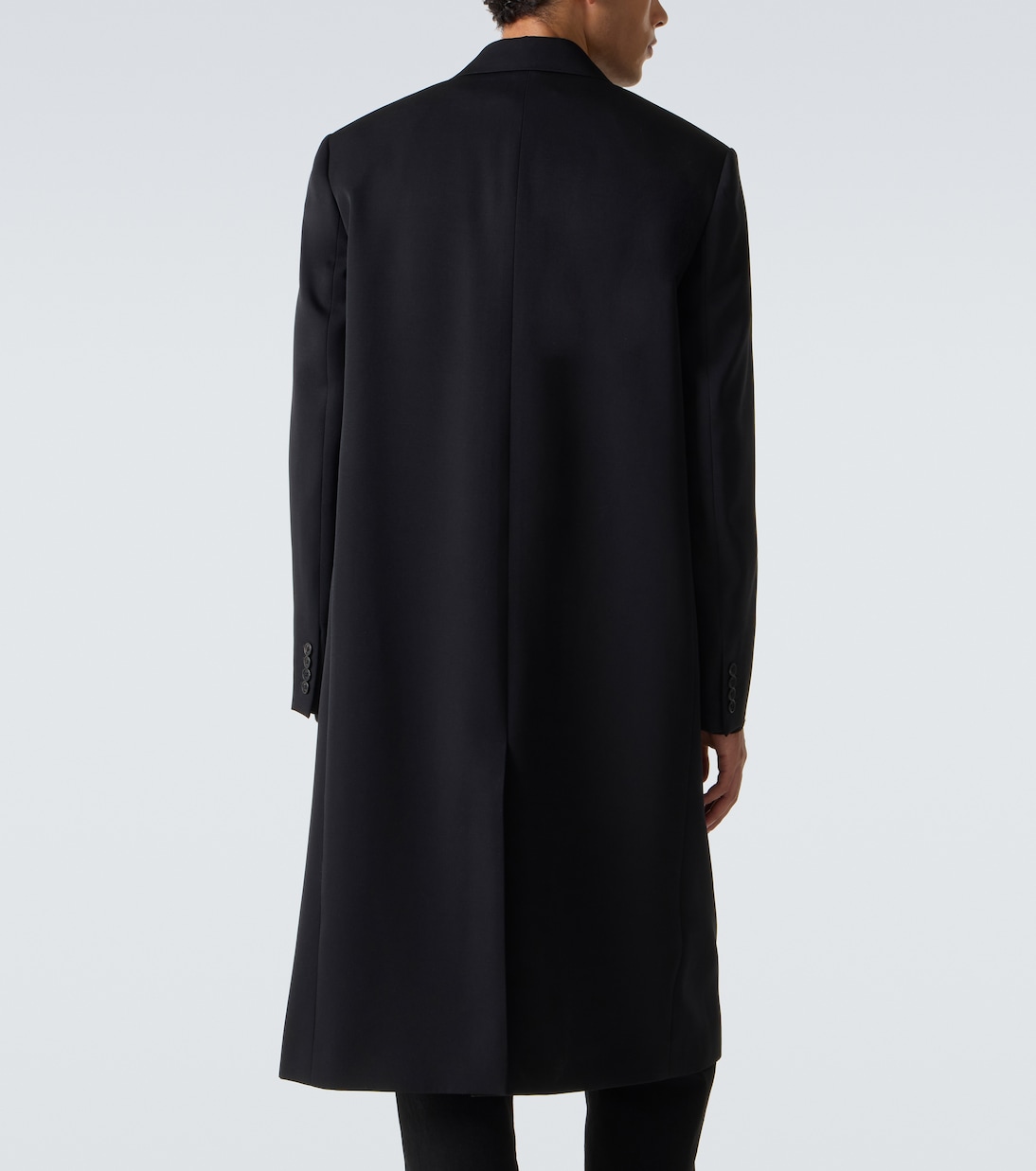 Compa virgin wool gabardine coat | The Row
