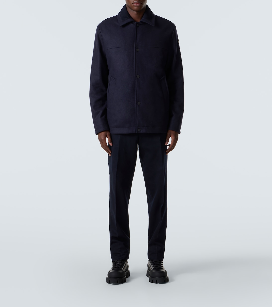 Emilion wool-blend down jacket | Moncler