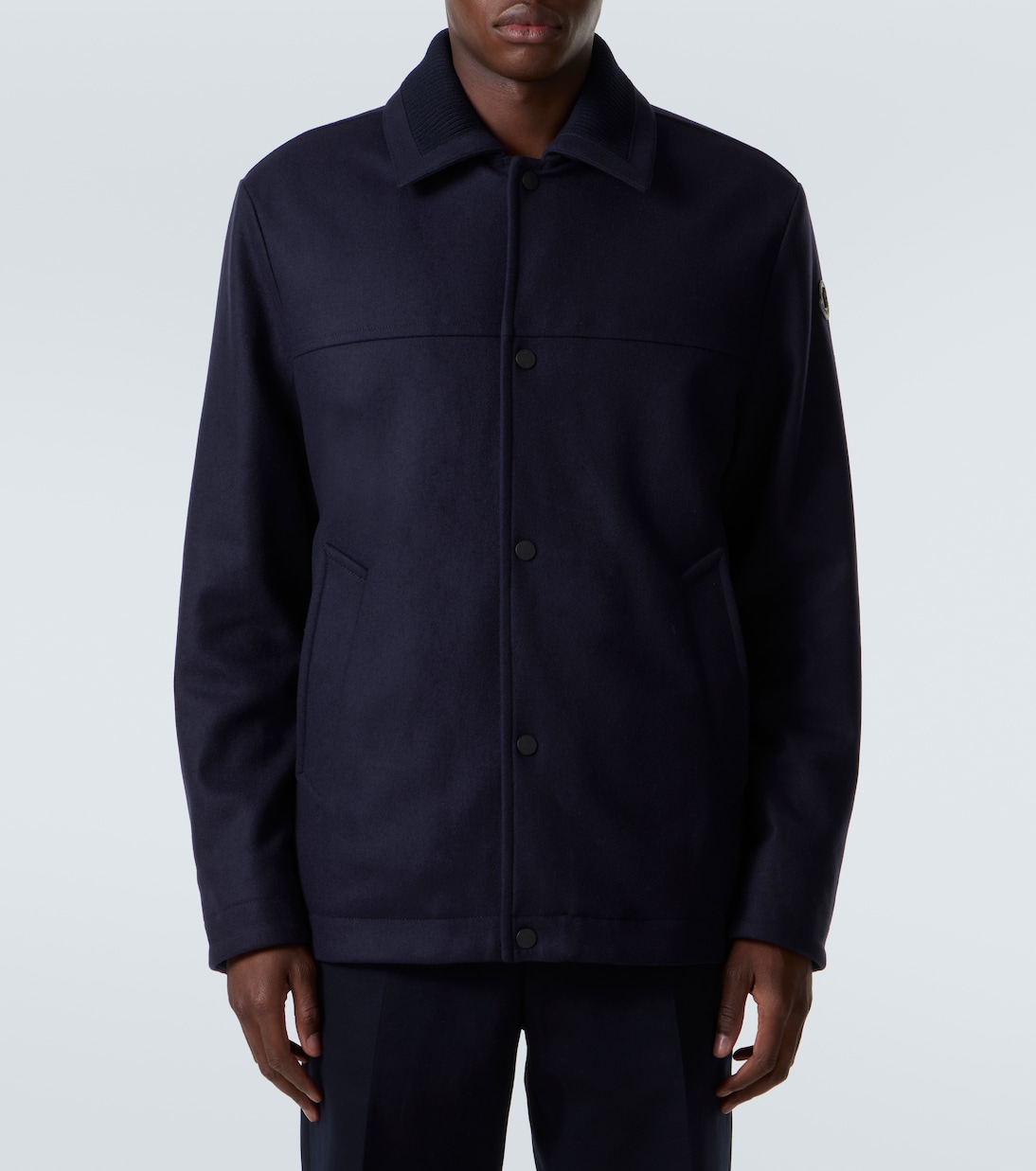 Emilion wool-blend down jacket | Moncler
