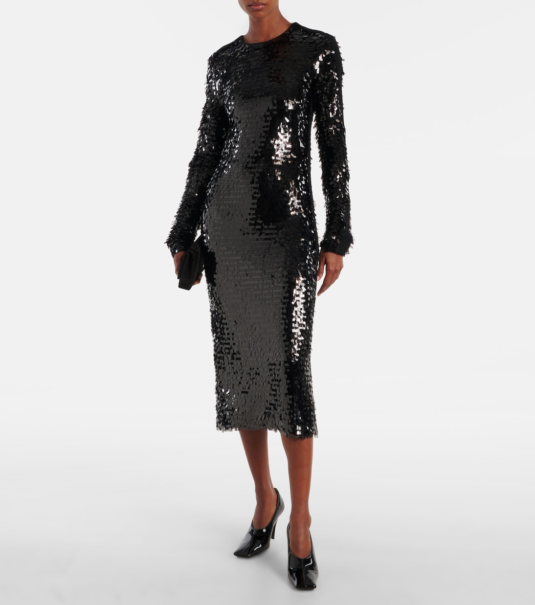 Abito midi Elleni in jersey con paillettes | Sportmax