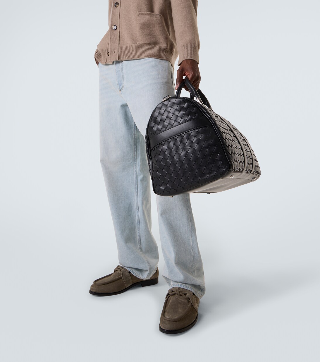 Intrecciato leather duffel bag | Bottega Veneta