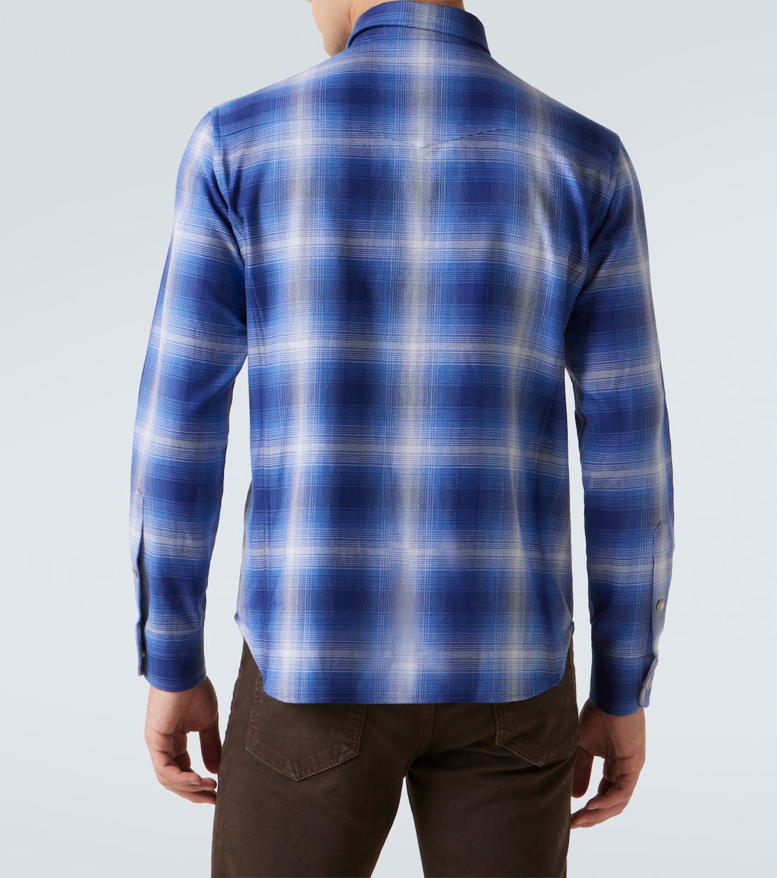 Checked cotton shirt | Tom Ford