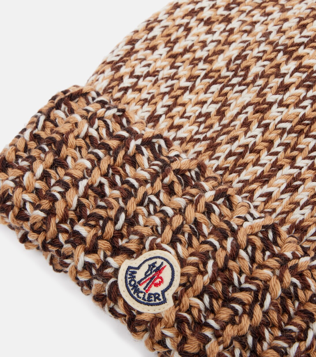 Mouliné wool-blend beanie | Moncler
