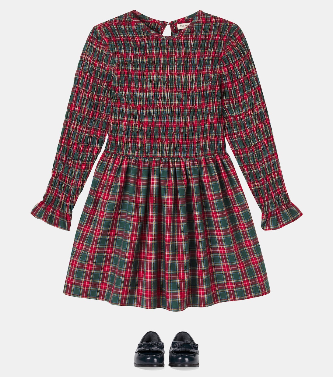 Lidia printed cotton-blend dress | The New Society