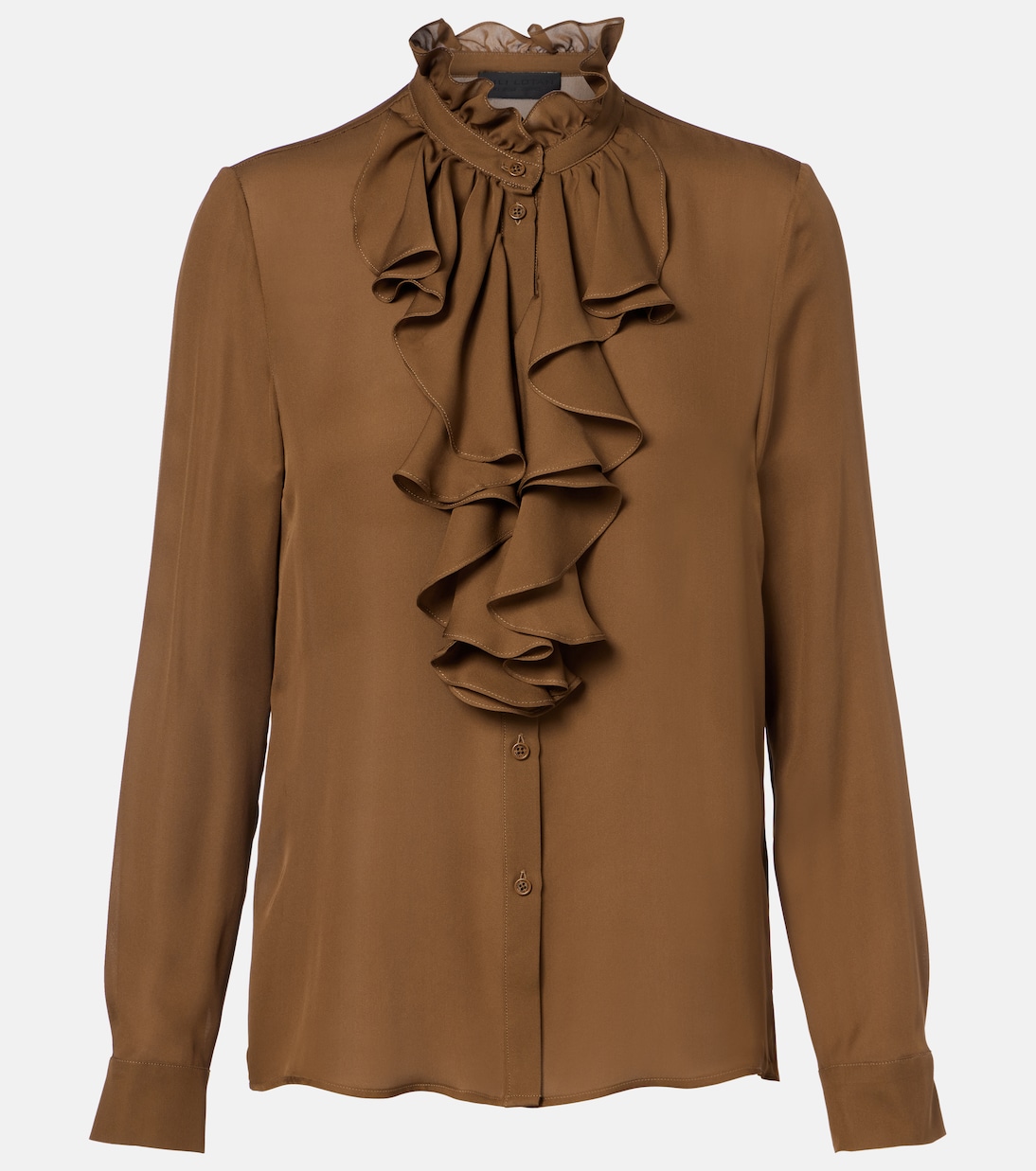 Ruffled silk blouse | Nili Lotan