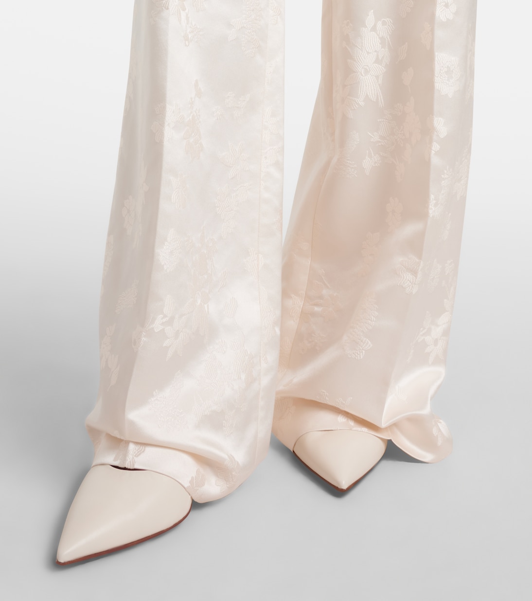 Amari 90 leather slingback pumps | Gabriela Hearst