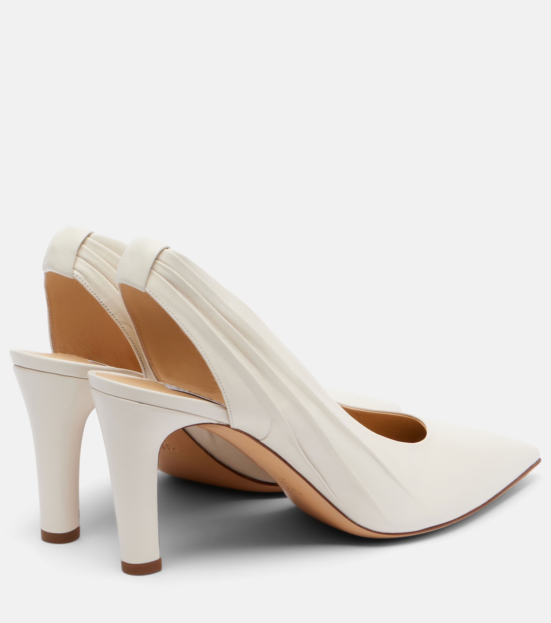 Amari 90 leather slingback pumps | Gabriela Hearst