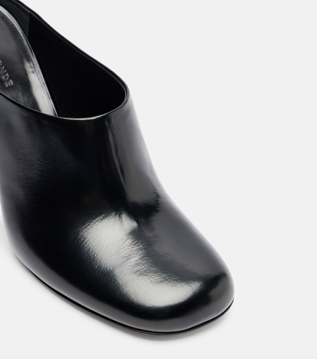 Mules Mica 80 aus Leder | Le Monde Béryl