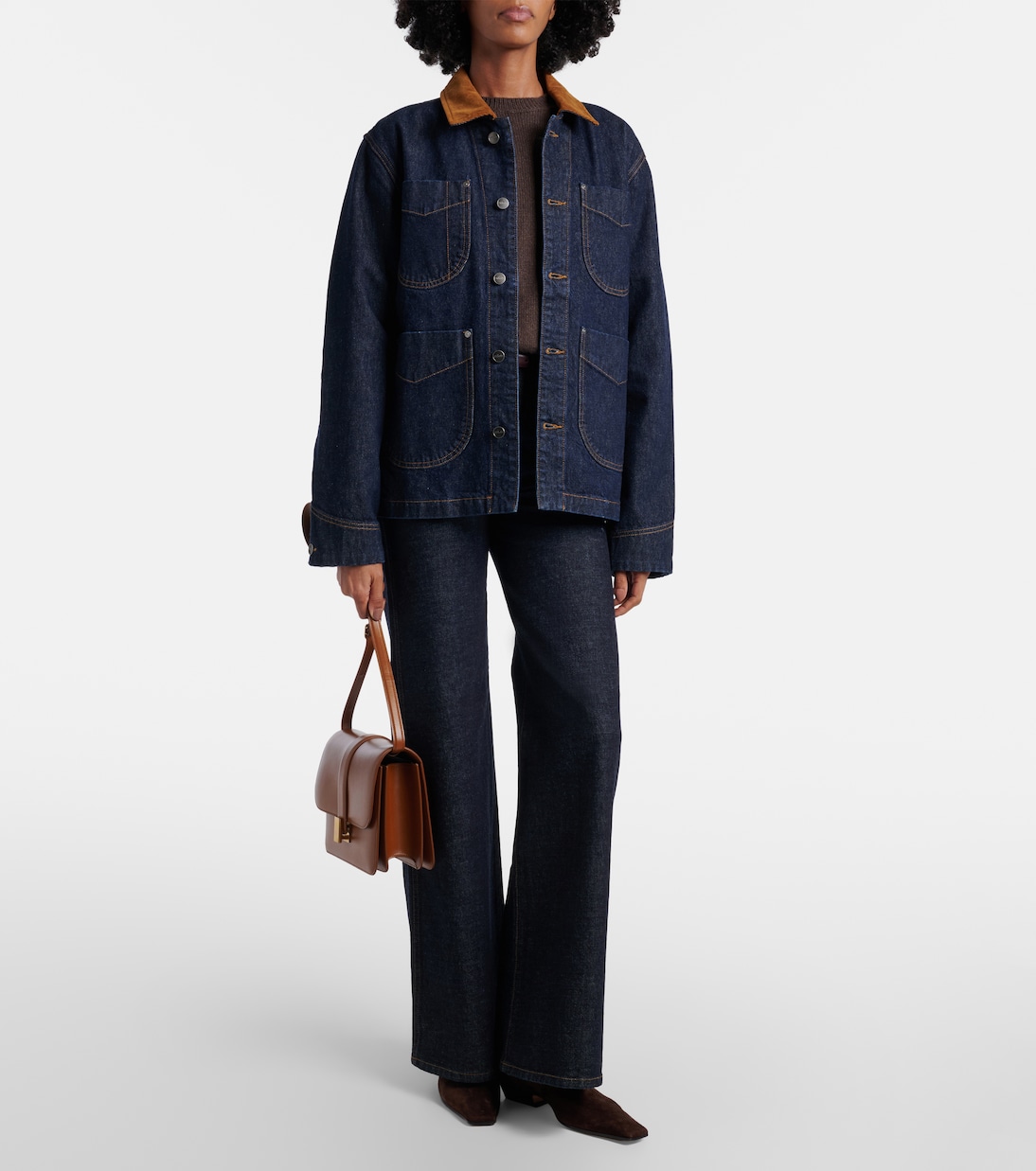 Blake leather crossbody bag | Khaite