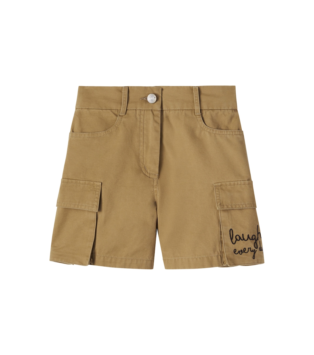 Bestickte Jeansshorts | Monnalisa